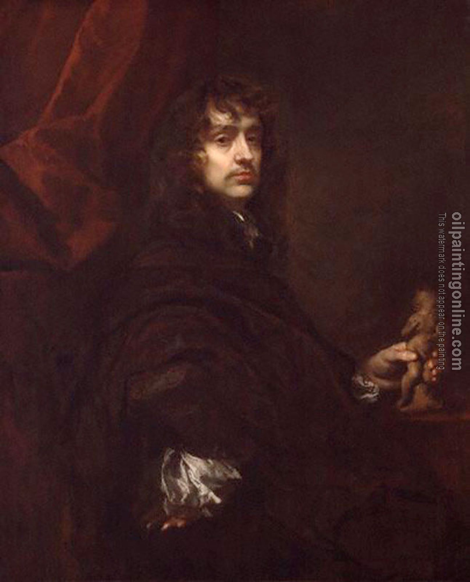 Sir Peter Lely - Self-portrai